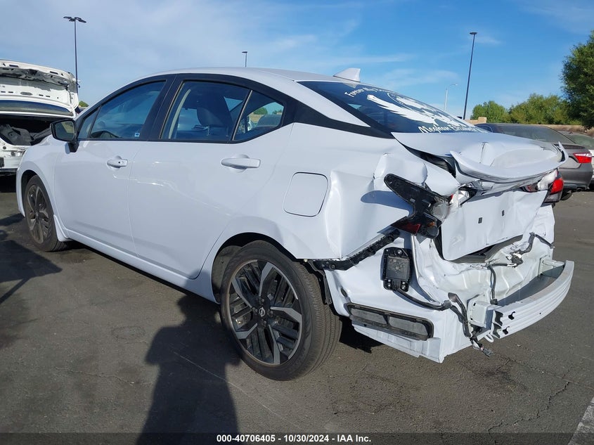 Image 3 of 2024 Nissan Versa  salvage vehicle - Lot #40706405 at IAAI