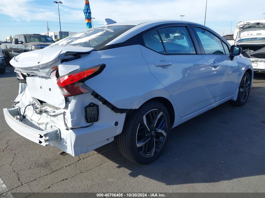 Image 4 of 2024 Nissan Versa  salvage vehicle - Lot #40706405 at IAAI