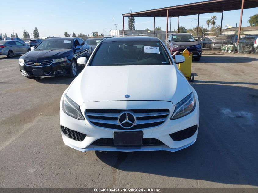 2015 Mercedes-Benz C 300 4Matic/Luxury 4Matic/Sport 4Matic VIN: 55SWF4KB0FU040523 Lot: 40706424