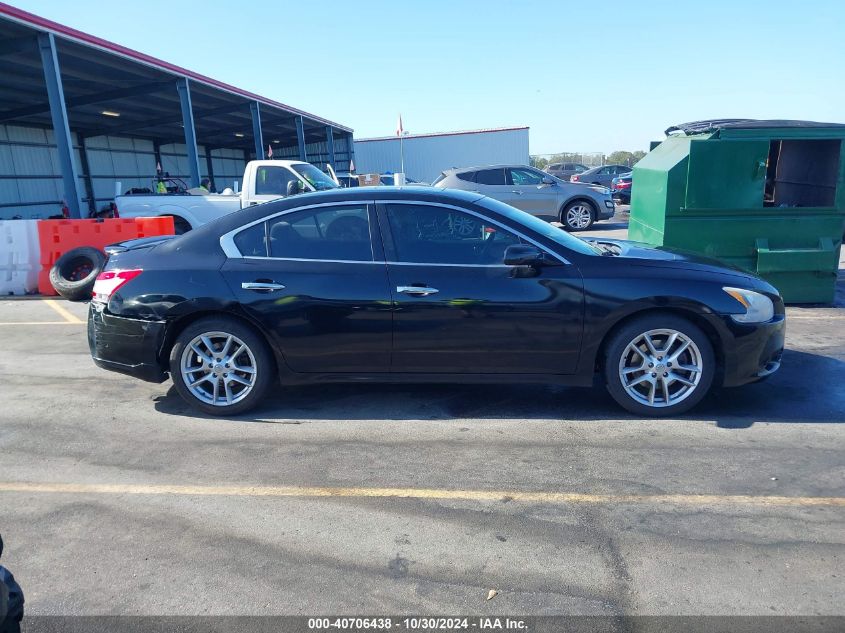 2009 Nissan Maxima 3.5 S VIN: 1N4AA51E99C838473 Lot: 40706438