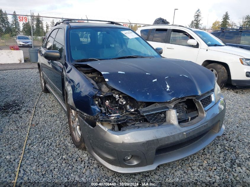 2006 Subaru Impreza Outback Sport VIN: JF1GG68616H809528 Lot: 40706440