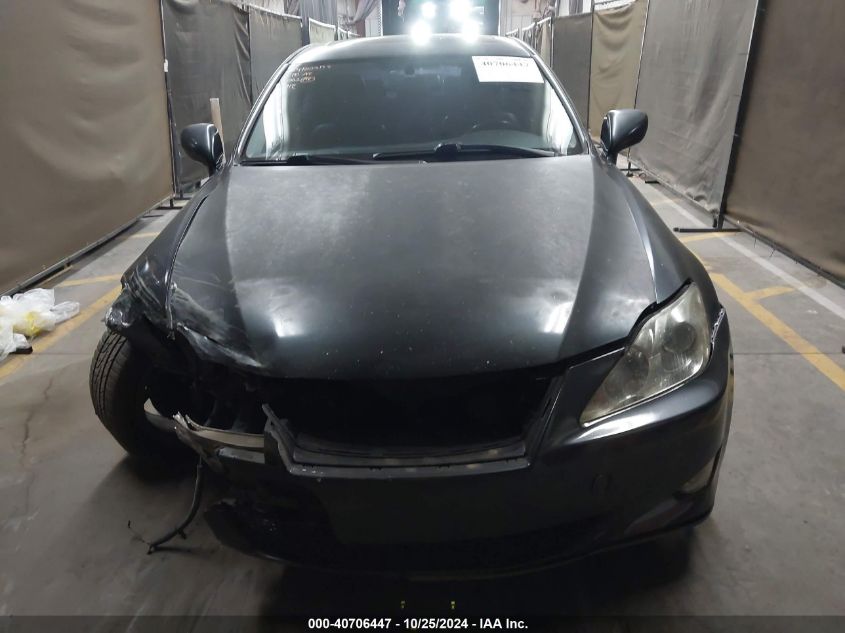 2008 Lexus Is 250 VIN: JTHBK262X85083912 Lot: 40706447