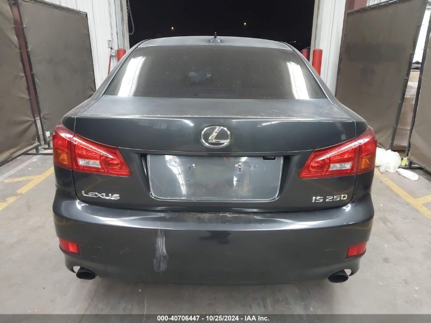 2008 Lexus Is 250 VIN: JTHBK262X85083912 Lot: 40706447