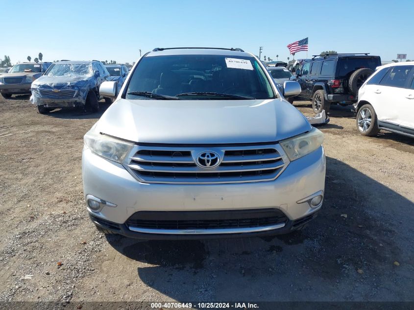 2011 Toyota Highlander Base V6 VIN: 5TDZK3EH6BS040696 Lot: 40706449