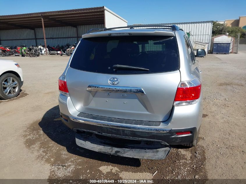 2011 Toyota Highlander Base V6 VIN: 5TDZK3EH6BS040696 Lot: 40706449