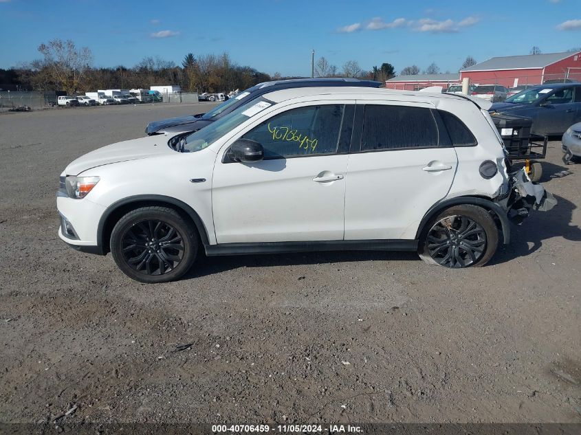 2018 Mitsubishi Outlander Sport 2.0 Le VIN: JA4AR3AU9JU004890 Lot: 40706459