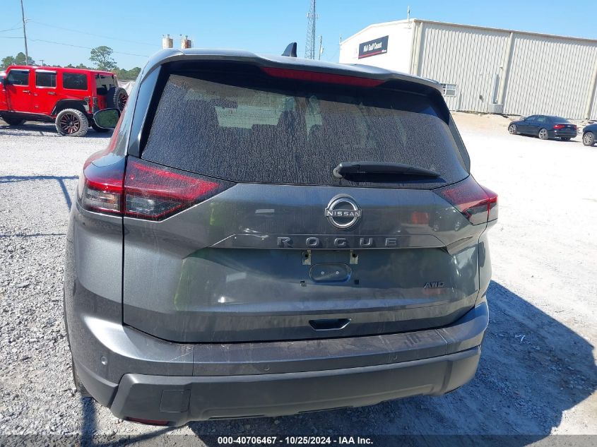 2024 Nissan Rogue S Intelligent Awd VIN: 5N1BT3AB0RC678935 Lot: 40706467