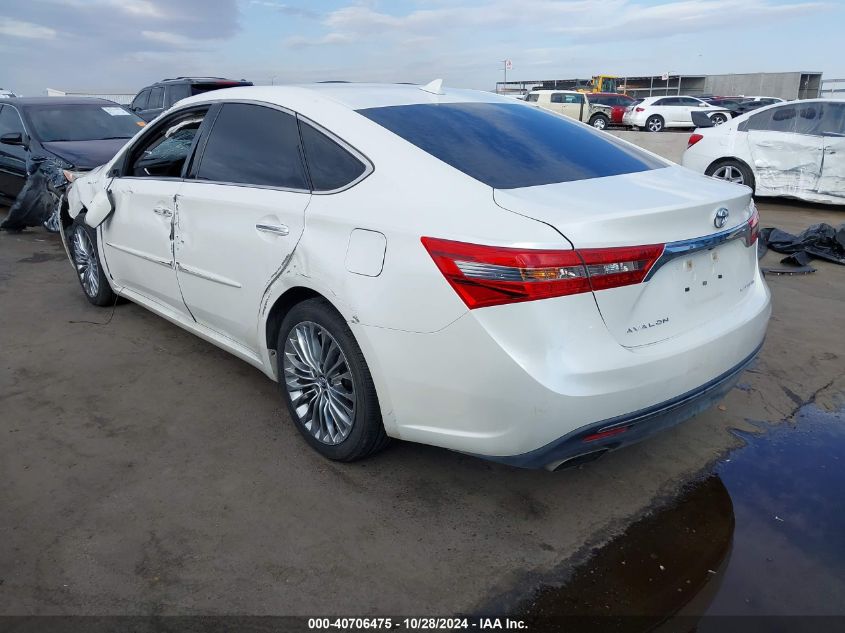 VIN 4T1BK1EB5JU269247 2018 Toyota Avalon, Limited no.3