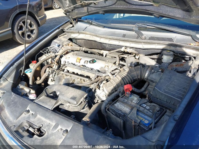 2010 Honda Accord 2.4 Lx VIN: 1HGCP2F30AA175061 Lot: 40706497