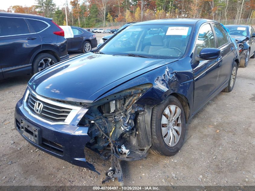 2010 Honda Accord 2.4 Lx VIN: 1HGCP2F30AA175061 Lot: 40706497