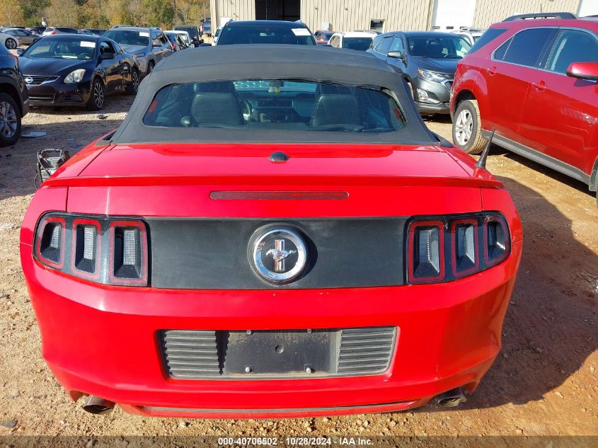 2013 Ford Mustang V6 Premium VIN: 1ZVBP8EM0D5203605 Lot: 40706502