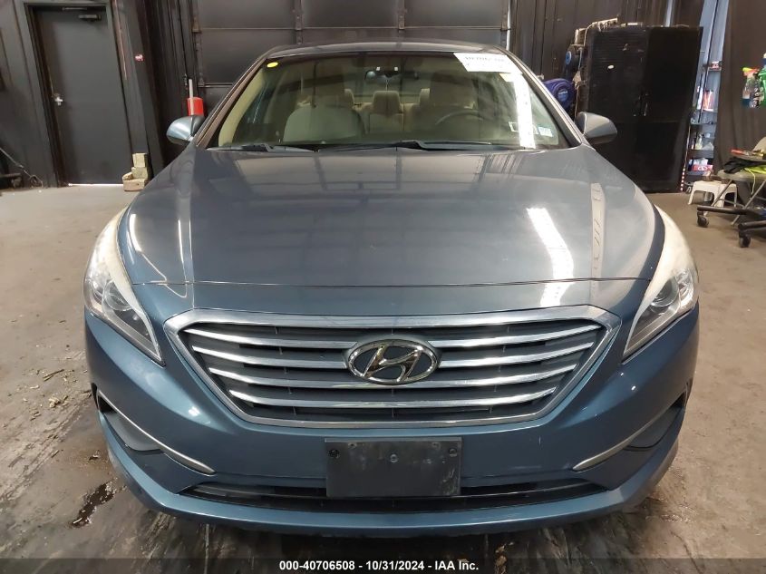 2016 Hyundai Sonata Se VIN: 5NPE24AF1GH306860 Lot: 40706508