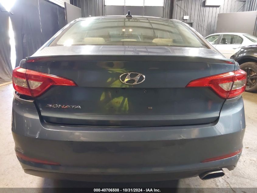 2016 Hyundai Sonata Se VIN: 5NPE24AF1GH306860 Lot: 40706508