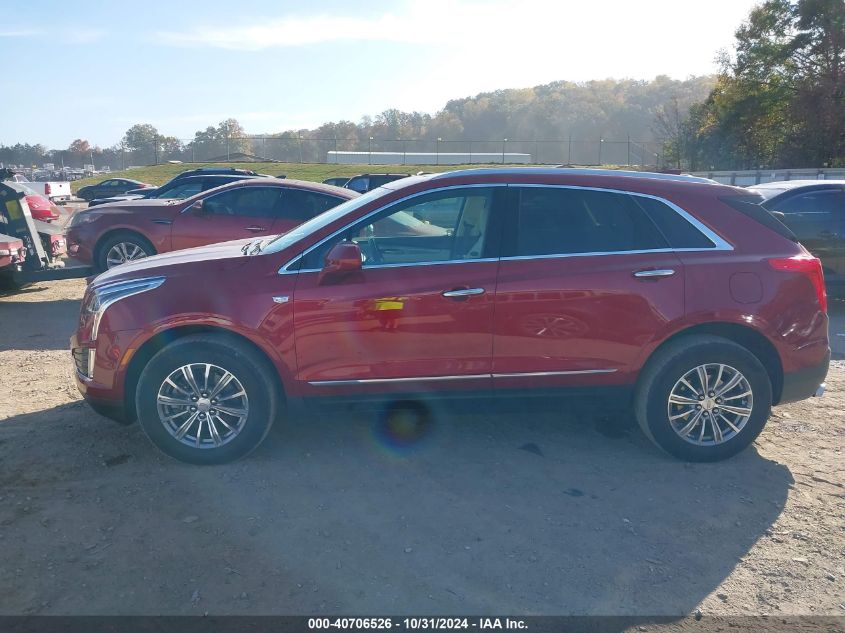 2019 Cadillac Xt5 Luxury VIN: 1GYKNCRS6KZ221742 Lot: 40706526