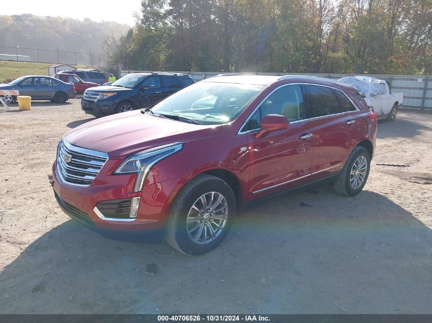 2019 Cadillac Xt5 Luxury VIN: 1GYKNCRS6KZ221742 Lot: 40706526