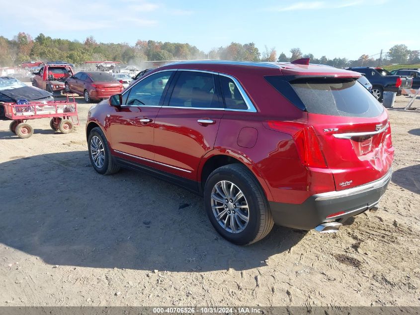 2019 Cadillac Xt5 Luxury VIN: 1GYKNCRS6KZ221742 Lot: 40706526