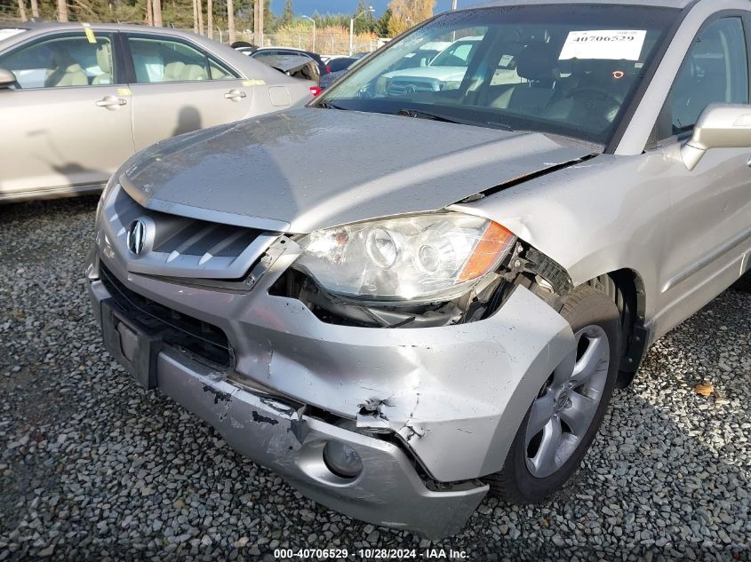 2009 Acura Rdx VIN: 5J8TB18599A006367 Lot: 40706529