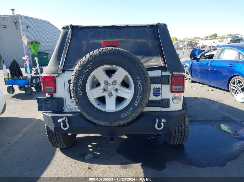 2008 Jeep Wrangler X VIN: 1J8FA24168L649701 Lot: 40706553