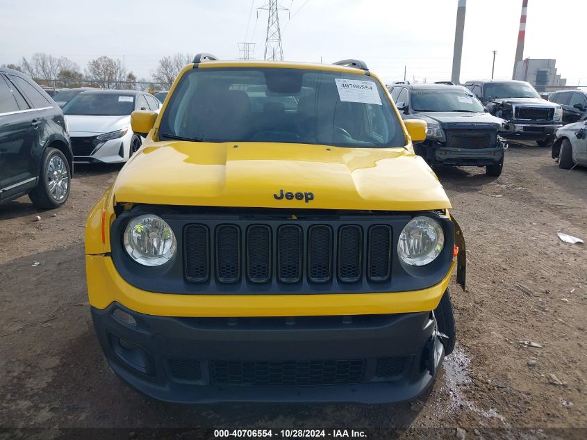 2018 Jeep Renegade Altitude 4X4 VIN: ZACCJBBB1JPH31696 Lot: 40706554