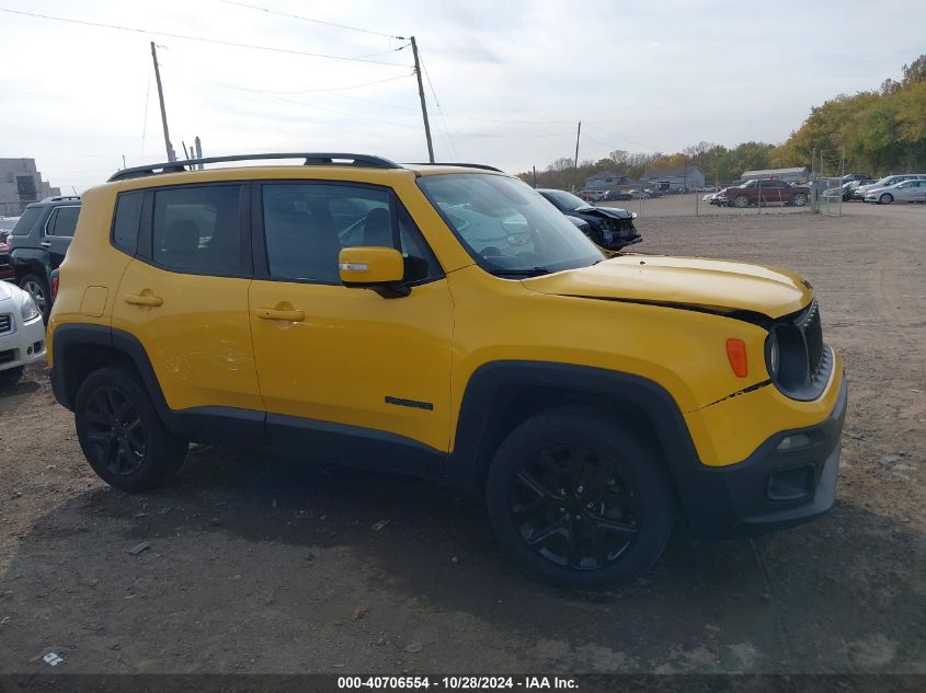 2018 Jeep Renegade Altitude 4X4 VIN: ZACCJBBB1JPH31696 Lot: 40706554