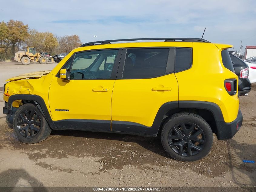 2018 Jeep Renegade Altitude 4X4 VIN: ZACCJBBB1JPH31696 Lot: 40706554