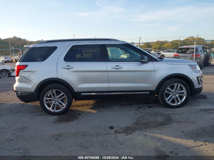 2017 Ford Explorer Xlt VIN: 1FM5K8D81HGB27630 Lot: 40706556