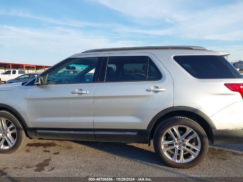 2017 Ford Explorer Xlt VIN: 1FM5K8D81HGB27630 Lot: 40706556