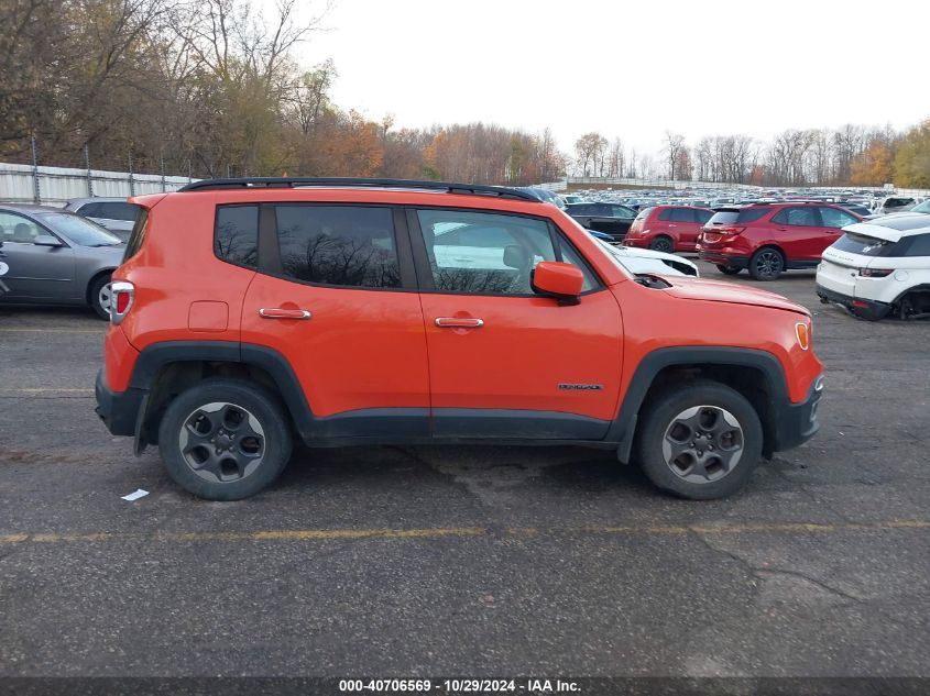 2017 Jeep Renegade Latitude 4X4 VIN: ZACCJBBH0HPF08631 Lot: 40706569