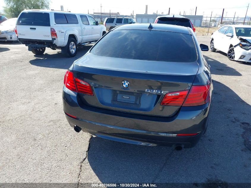 2013 BMW 535I VIN: WBAFR7C53DC826830 Lot: 40706586