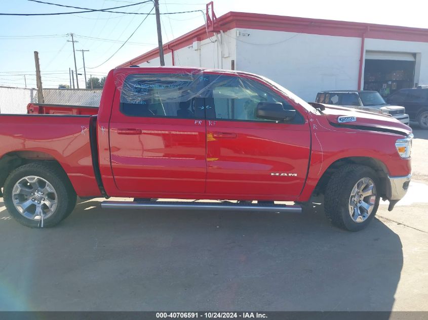 2022 Ram 1500 Big Horn 4X2 5'7 Box VIN: 1C6RREFG4NN219818 Lot: 40706591