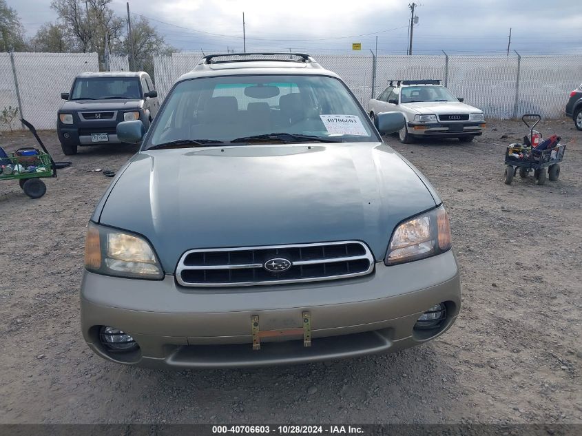 2002 Subaru Outback Limited VIN: 4S3BH686627660602 Lot: 40706603