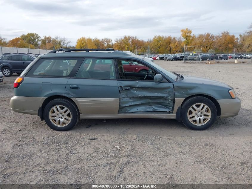 2002 Subaru Outback Limited VIN: 4S3BH686627660602 Lot: 40706603