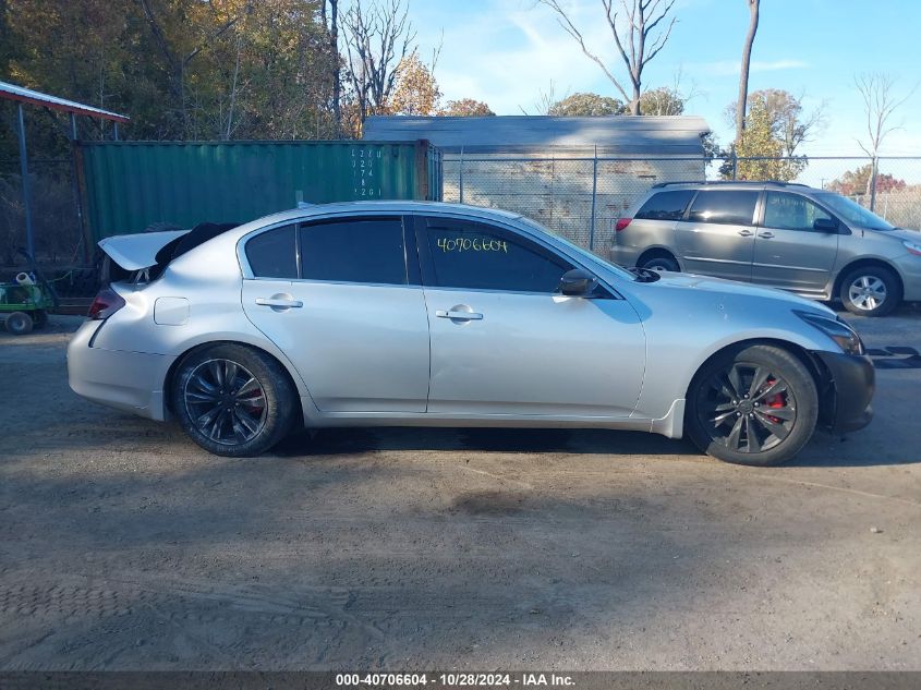 2010 Infiniti G37 Journey VIN: JN1CV6AP8AM401578 Lot: 40706604