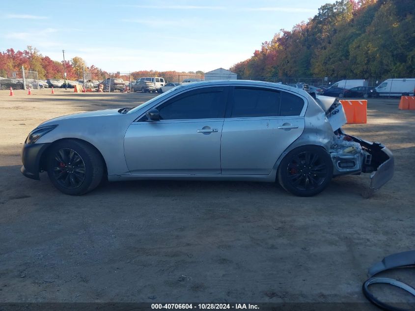 2010 Infiniti G37 Journey VIN: JN1CV6AP8AM401578 Lot: 40706604