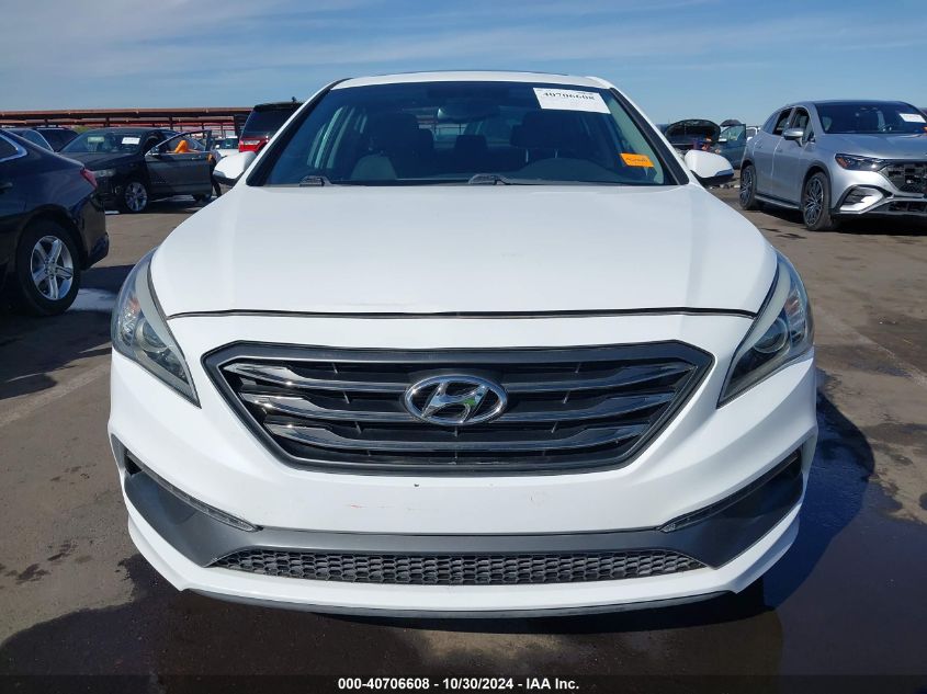 2016 Hyundai Sonata Sport VIN: 5NPE34AF7GH381401 Lot: 40706608