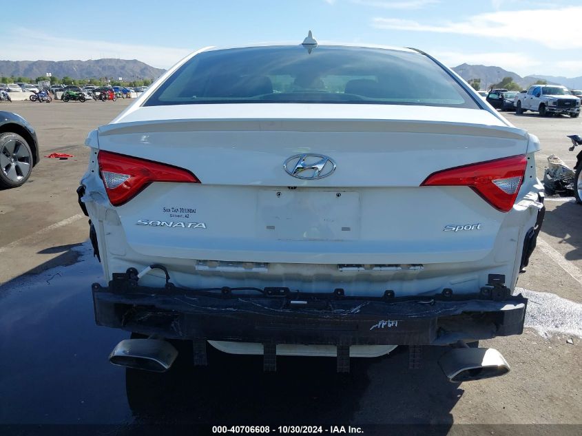 2016 Hyundai Sonata Sport VIN: 5NPE34AF7GH381401 Lot: 40706608