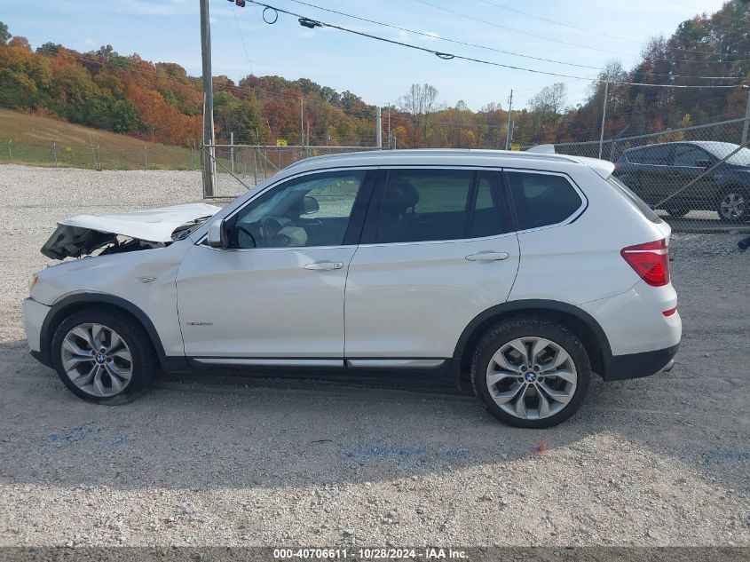 2016 BMW X3 xDrive35I VIN: 5UXWX7C56G0R16986 Lot: 40706611