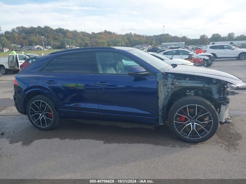 2022 Audi Q8 Prestige 55 Tfsi Quattro Tiptronic VIN: WA1FVBF19ND027392 Lot: 40706628