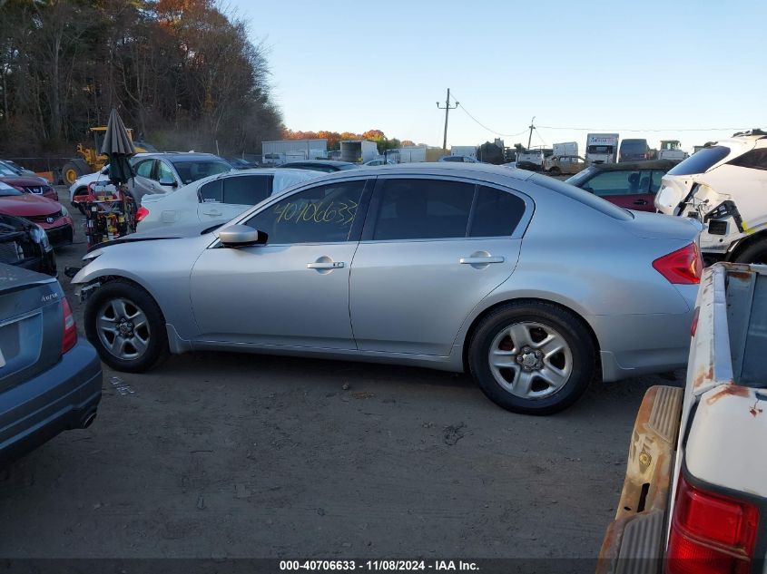 2013 Infiniti G37X VIN: JN1CV6AR5DM760988 Lot: 40706633