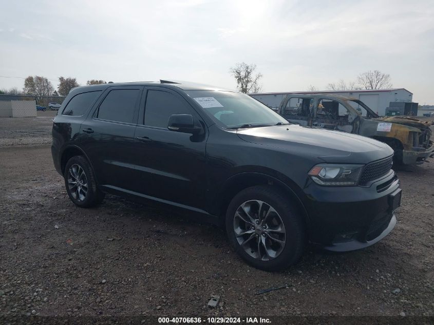 VIN 1C4RDJDG4KC721853 2019 Dodge Durango, GT no.1