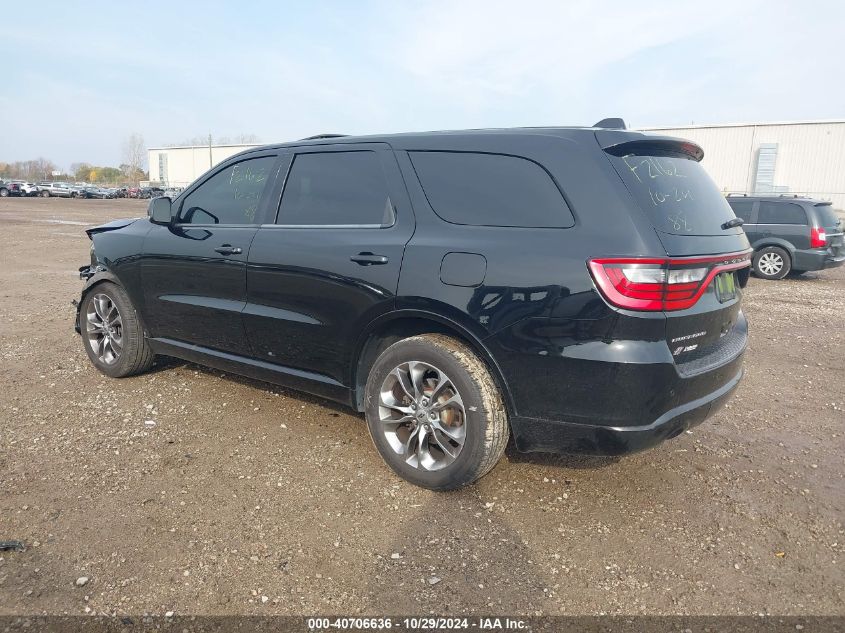 VIN 1C4RDJDG4KC721853 2019 Dodge Durango, GT no.3