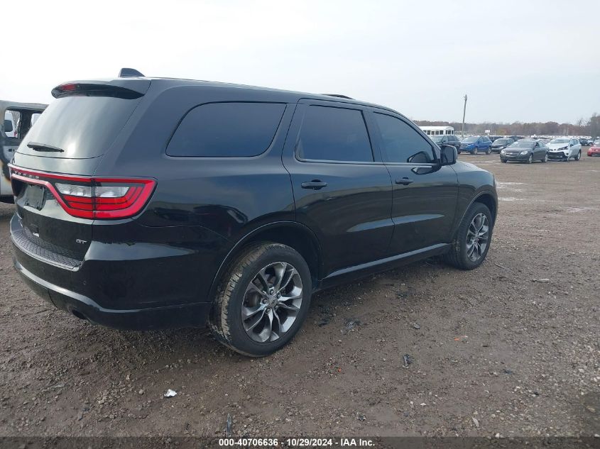 VIN 1C4RDJDG4KC721853 2019 Dodge Durango, GT no.4