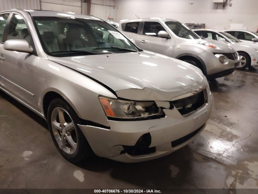 2008 Hyundai Sonata Limited/Se VIN: 5NPEU46C78H317811 Lot: 40706676