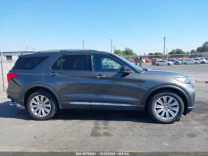 2020 Ford Explorer Limited VIN: 1FMSK7FH2LGB75821 Lot: 40706681