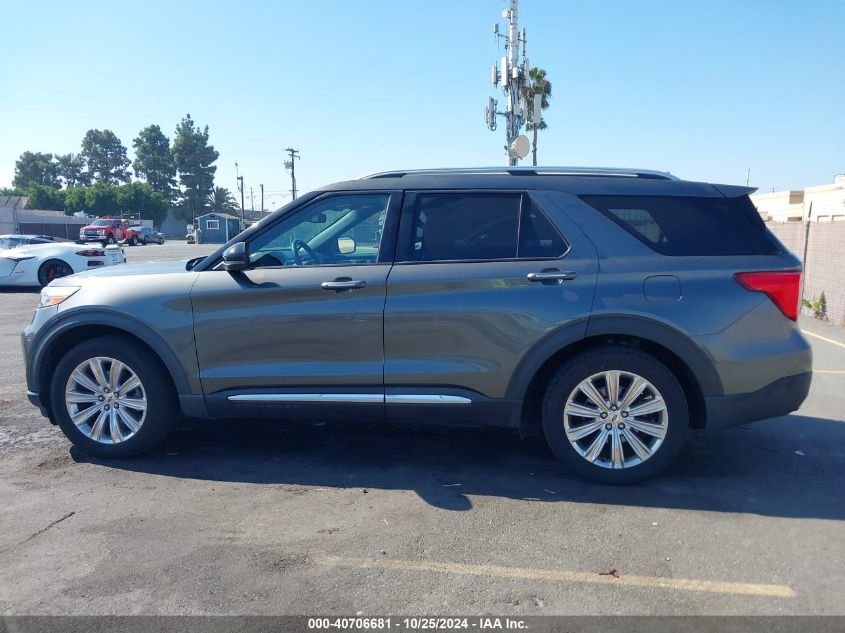 2020 Ford Explorer Limited VIN: 1FMSK7FH2LGB75821 Lot: 40706681