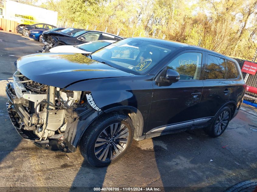 2020 Mitsubishi Outlander Se 2.4 VIN: JA4AD3A31LZ023302 Lot: 40706705