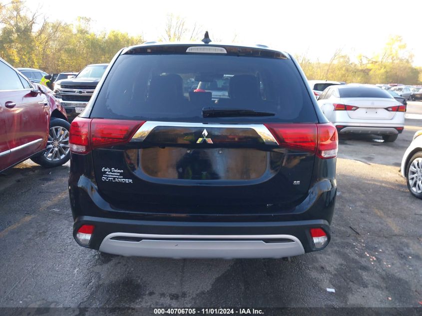 2020 Mitsubishi Outlander Se 2.4 VIN: JA4AD3A31LZ023302 Lot: 40706705