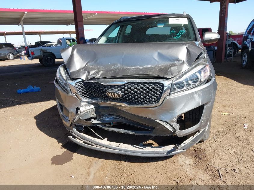 2017 Kia Sorento 2.4L Lx VIN: 5XYPG4A32HG193168 Lot: 40706706