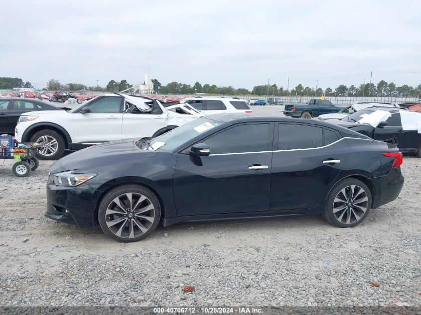 2016 Nissan Maxima 3.5 Sr VIN: 1N4AA6AP2GC397144 Lot: 40706712