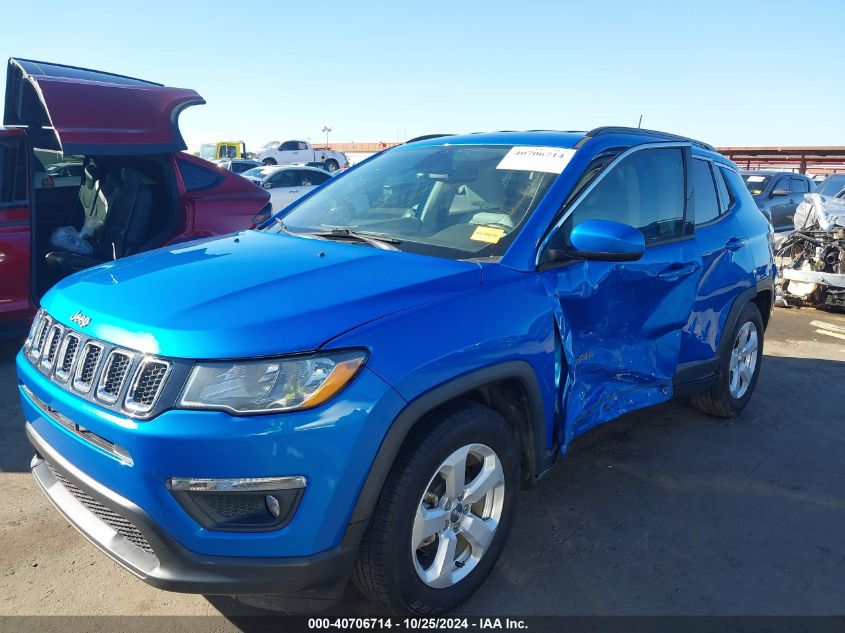 2020 Jeep Compass Latitude Fwd VIN: 3C4NJCBB7LT235151 Lot: 40706714